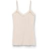 Woman’s Pretty Flowers Modal Top(Natural – Avorio Crema)