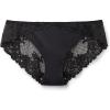 Woman’s Pretty Flowers Panties(Black – Black)