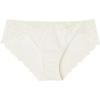 Woman’s Pretty Flowers Panties(Ivory – Powder White)
