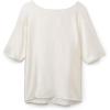 Woman’s Short Sleeve Silk and Modal Top