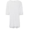 Woman’s Short-Sleeved Top in Ultranatural with Cashmere(White – White)