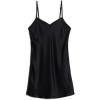 Woman’s Silk Slip(Black – Black)