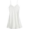 Woman’s Silk Slip(Ivory – Powder White)