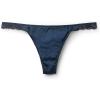 Woman’s Silk and Lace G-String(Blue – Intense Blue)