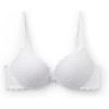 Woman’s Simona Lace Super Push-Up Bra(White – White)