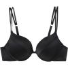 Woman’s Simona Super Push-up Bra in Silk(Black – Black)