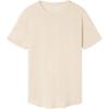 Woman’s The Pure Linen Short Sleeve Top in Linen(Natural – Beige Rope)