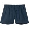 Woman’s The Pure Linen Shorts in Linen Fabric(Blue – Sailor Blue)