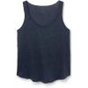 Woman’s The Pure Linen Tank Top in Linen(Blue – Sailor Blue)