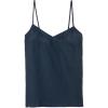 Woman’s The Pure Linen Top in Linen Fabric(Blue – Sailor Blue)