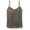 Woman’s The Pure Linen Top in Linen Fabric(Green – Safari Green)
