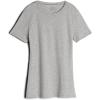 Woman’s Ultrafresh Cotton Short Sleeve Top(Grey – Light Grey Melange)
