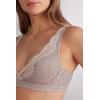 Woman’s Effortless Beauty Lara Triangle Bra(Brown – Light Brown/Cream)