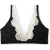 Woman’s Effortless Beauty Lara Triangle Bra(Black – Nero/Cream)